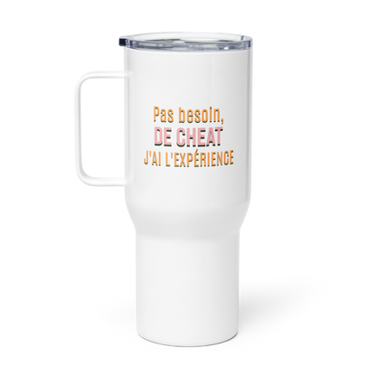 Mug de Voyage Inox Isotherme – Anti-Fuite, Idéal Voiture & Déplacements