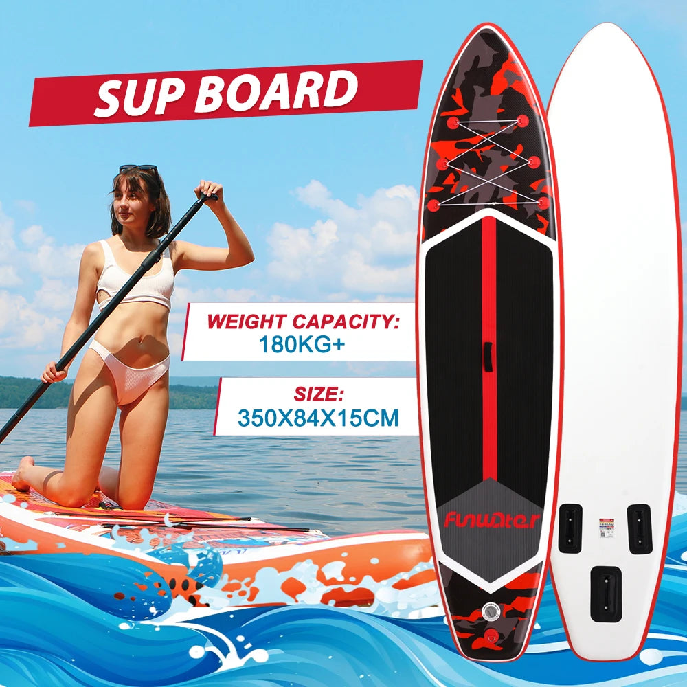 Stand Up Paddle Gonflable 11’ – Stable, Léger & Complet