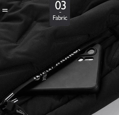 Veste Chauffante USB Homme – 23 Zones de Chaleur, Imperméable, Hiver Ultra-Thermique jusqu’au 6XL