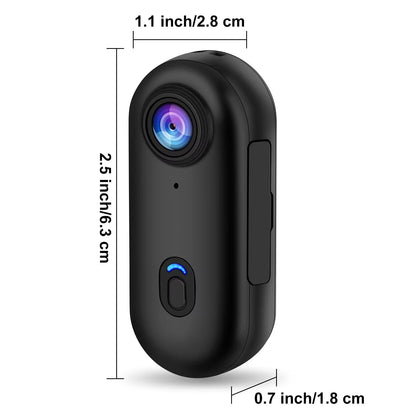 Caméra Sport 4K Ultra HD — Mini Action Cam pour Casque Moto & Vélo