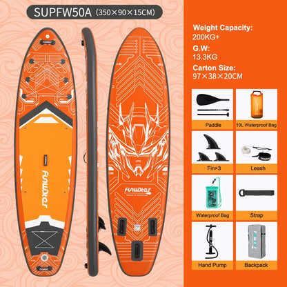 Stand Up Paddle Gonflable 11’ – Stable, Léger & Complet