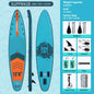 Stand Up Paddle Gonflable 11’ – Stable, Léger & Complet