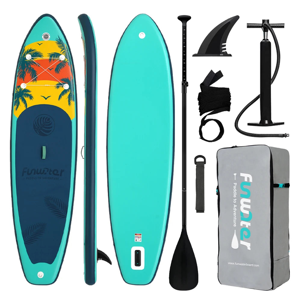Stand Up Paddle Gonflable 11’ – Stable, Léger & Complet