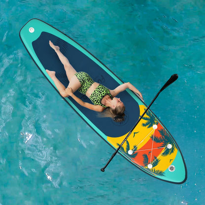 FunWater Stand Up Paddle Gonflable 320-385 cm – Planche SUP Antidérapante pour Surf et Sports Nautiques