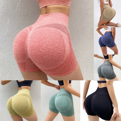 Short Fitness Femme Taille Haute Push-Up – Sculptant & Confort