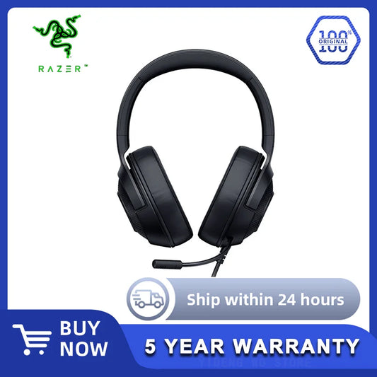 Razer Kraken X Essential – casque de jeu filaire 7.1 Surround