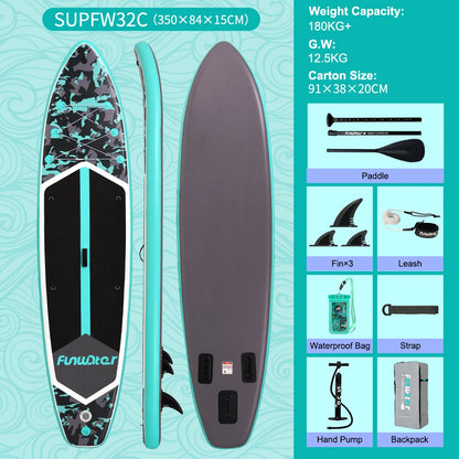 Stand Up Paddle Gonflable 11’ – Stable, Léger & Complet