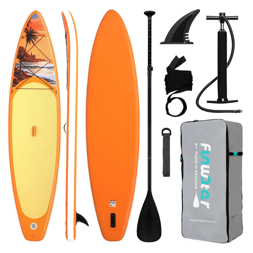 Stand Up Paddle Gonflable 11’ – Stable, Léger & Complet