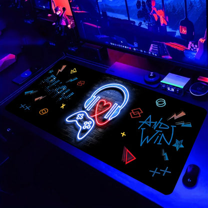 Tapis de souris à motif de manette de jeu pour les gamers