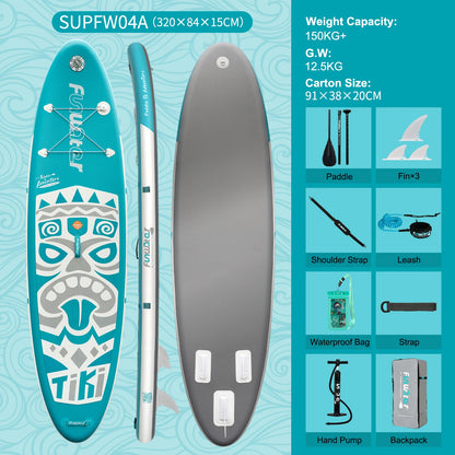 Stand Up Paddle Gonflable 11’ – Stable, Léger & Complet