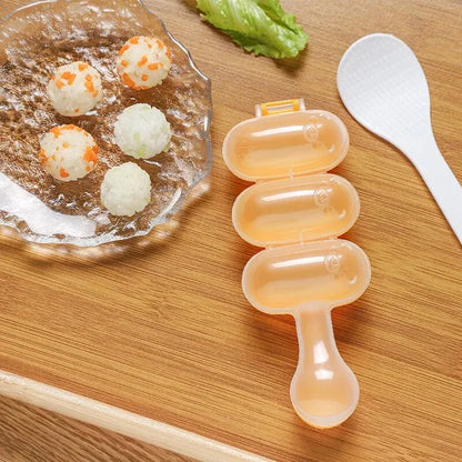 Moule à Riz Multi-Formes – Shaker Plastique Durable pour Boules de Riz et Bento Créatif