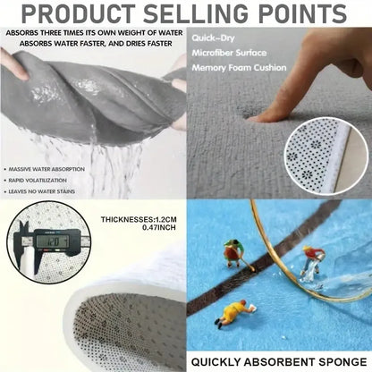 Tapis de Jeu Gamer pour Chambre de Garçon – Antidérapant & Lavable en Machine