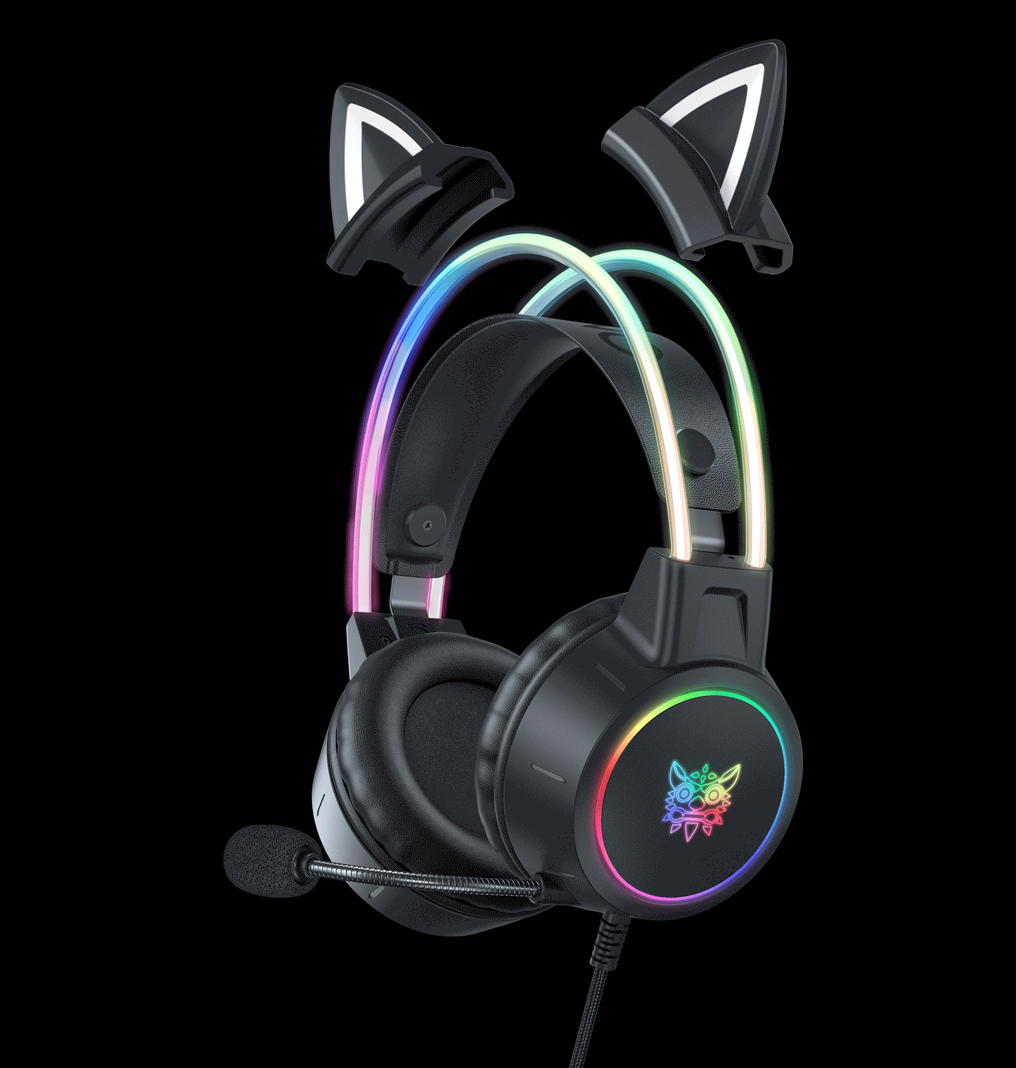 ONIKUMA X15 Pro : casque filaire mignon chat