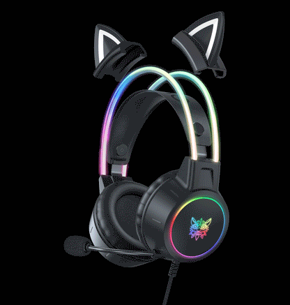 ONIKUMA X15 Pro : casque filaire mignon chat